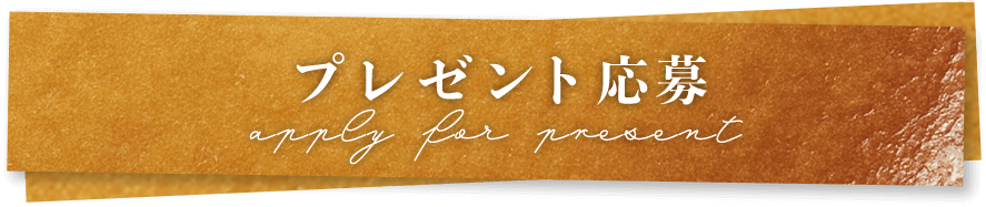 プレゼント応募