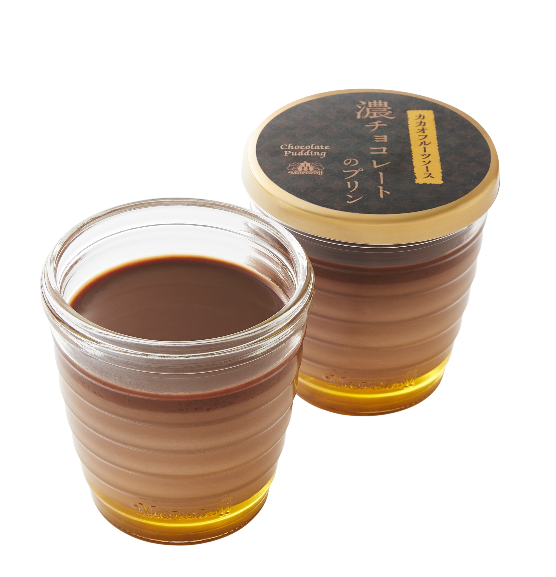 濃チョコレートのプリン