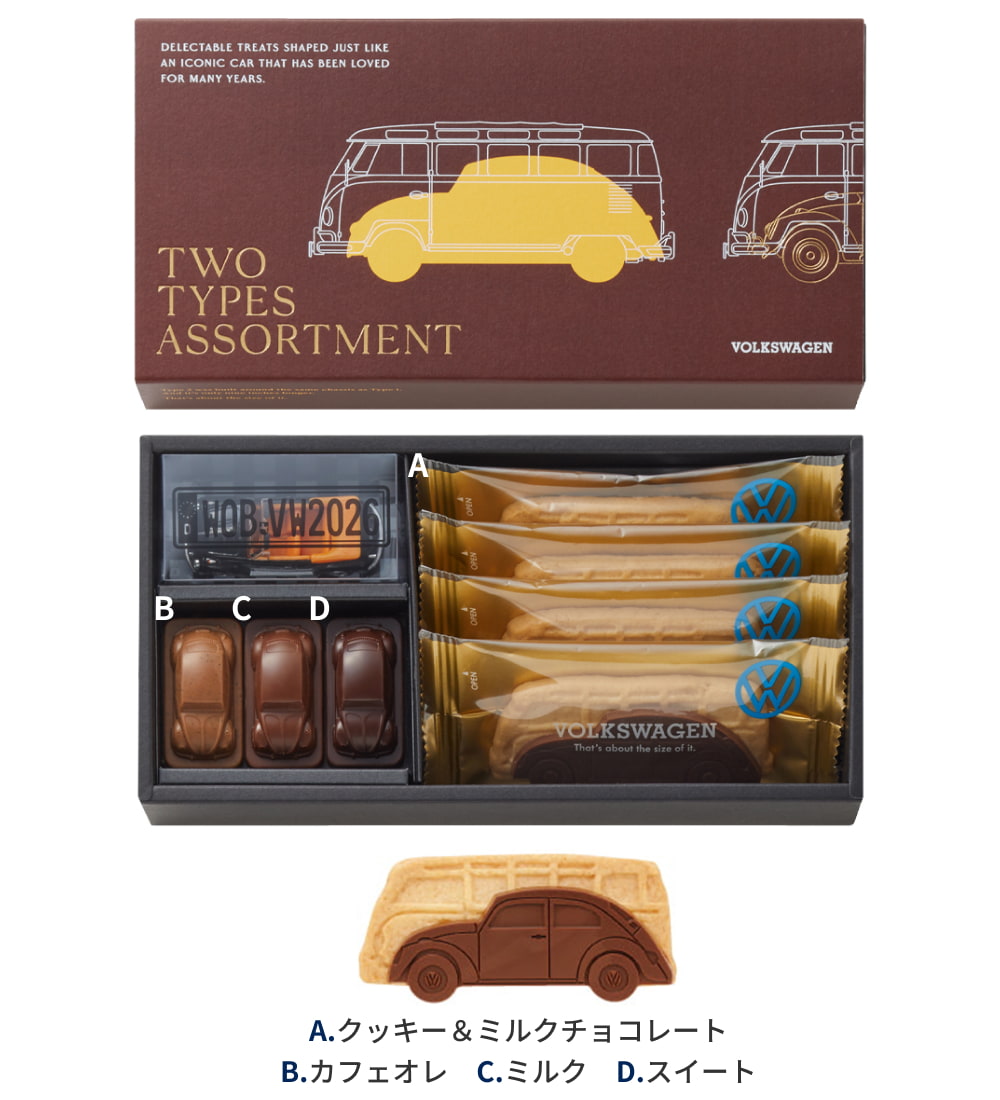 ツータイプスアソートメント7個入りの製品画像