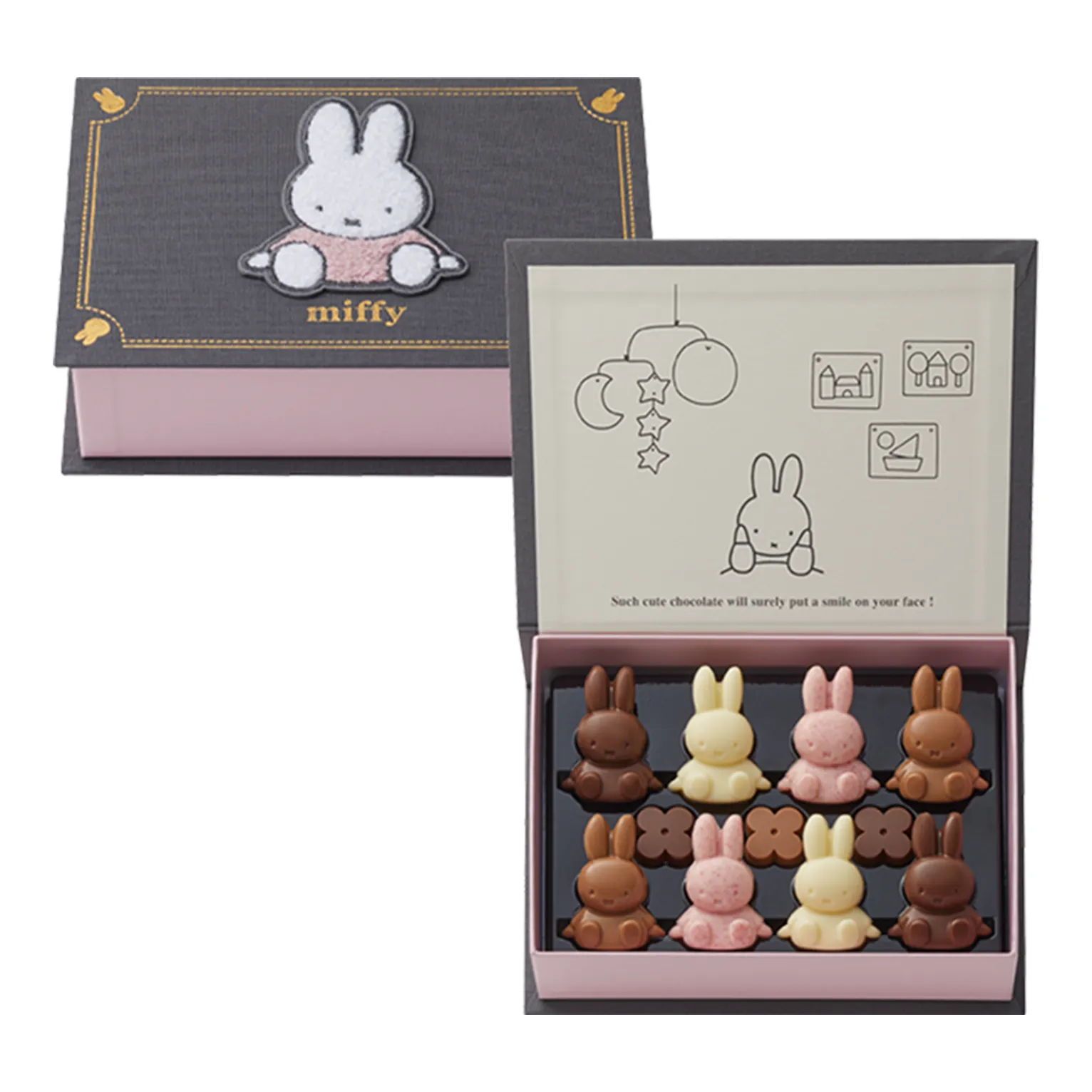 ふわふわワッペン付きミッフィースイートホーム11個入の製品画像